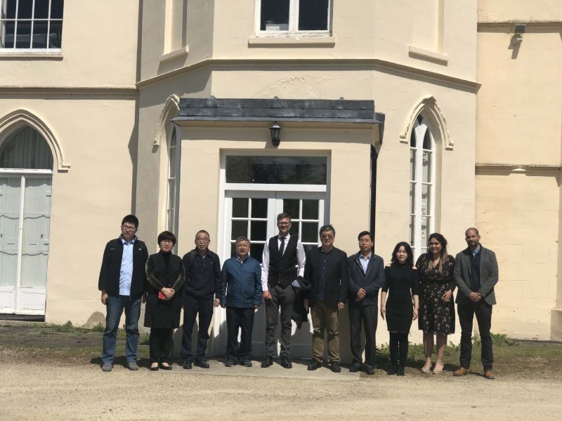 我会刘家顺副理事长兼秘书长应邀带团赴英国访问国际野生物贸易研究组织