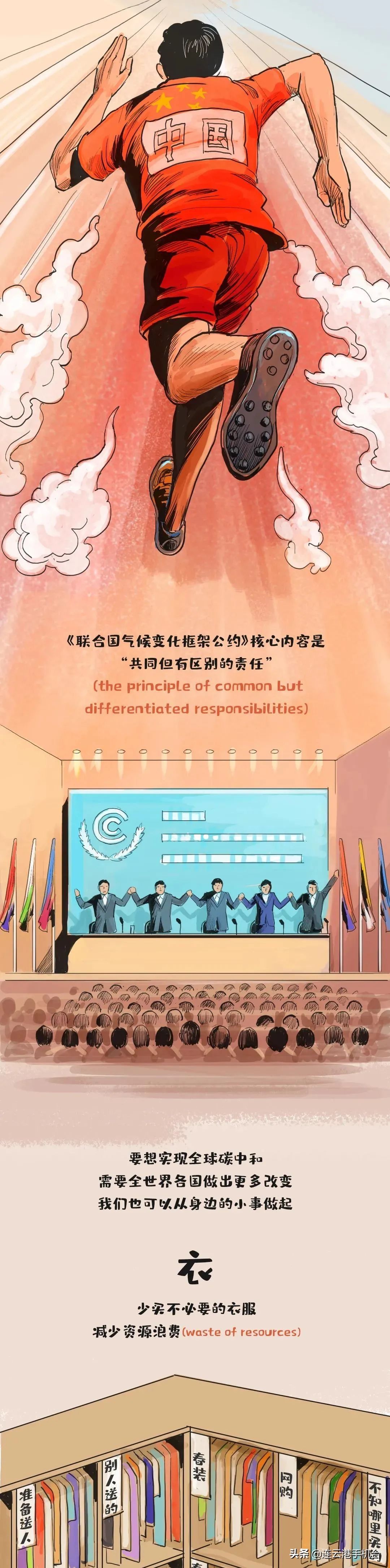 什么叫“碳达峰、碳中和”？一副漫画看明白
