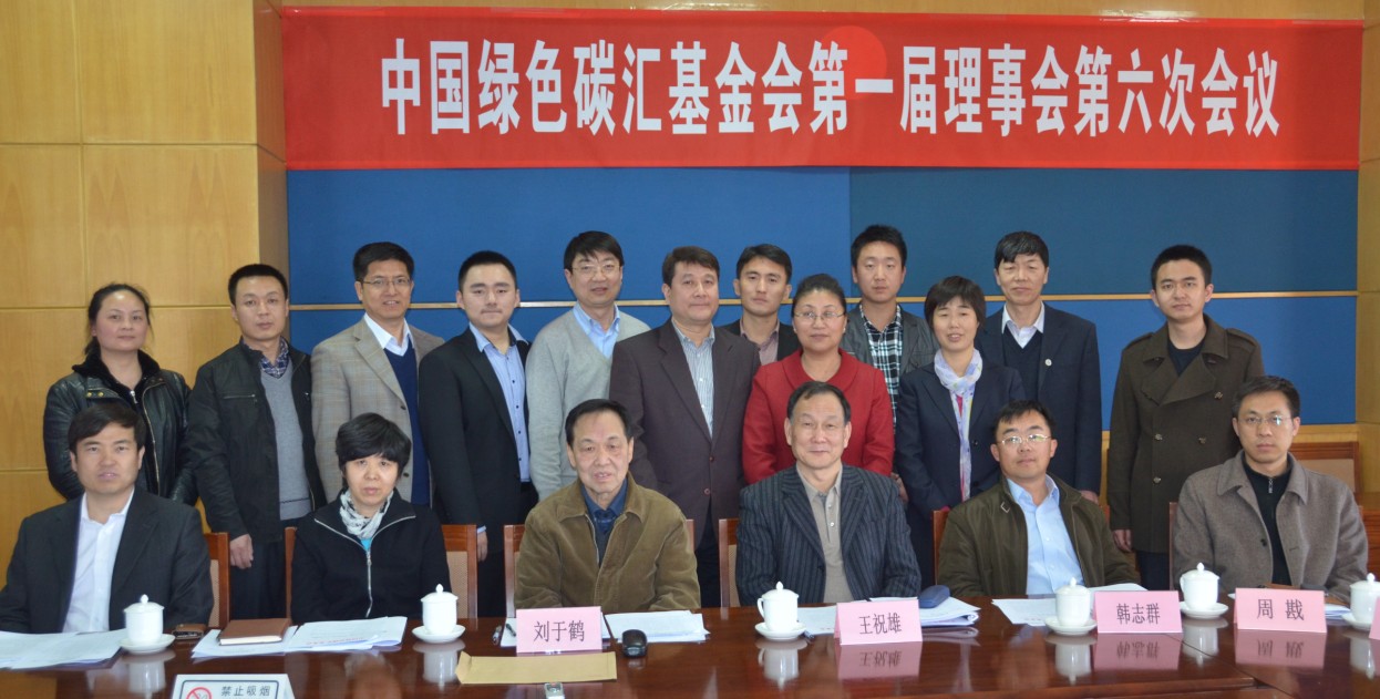 中国绿色碳汇基金会第一届理事会第六次会议