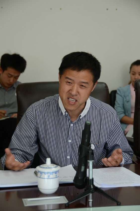 安吉县林业局副局长陈林泉发言