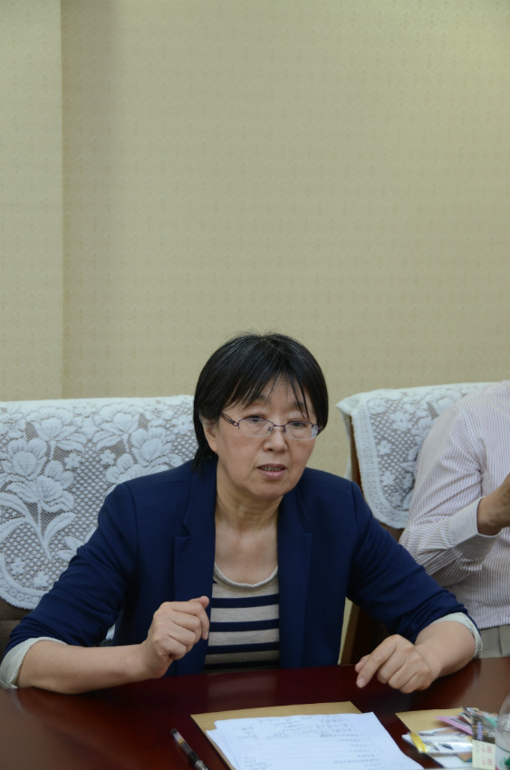 中科院地理研究所牛亚菲女士发言