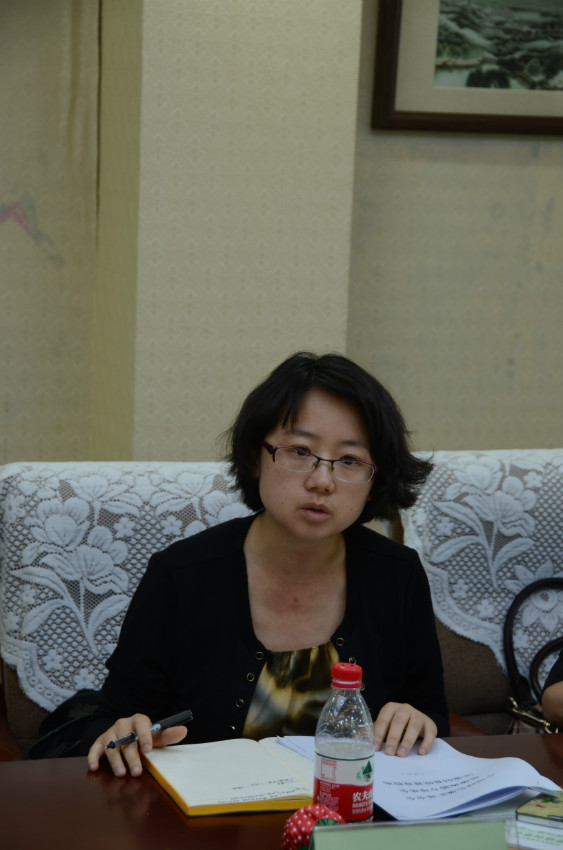 水利部董青女士发言